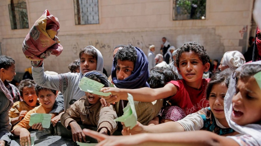 Children in Yemen crisis